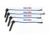 Ignition Leads Subaru Impreza EJ18 EJ20 EJ22 EJ253 93-02 Blue