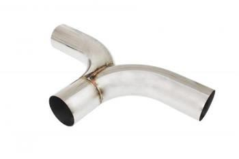 Exhaust Y-Pipe 180° 76/76mm 304SS