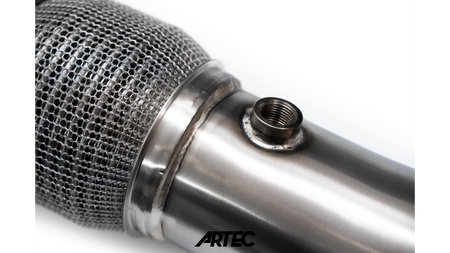 Mitsubishi Evo 10 4B11T 3.5" Tuyau De Vidange/Avant – Version 1