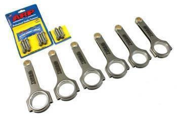 Bielles forgées Volkswagen VR6 R32 164mm H-Beam 20mm AISI 4340 – Golf IV, Golf V, Passat B5.5