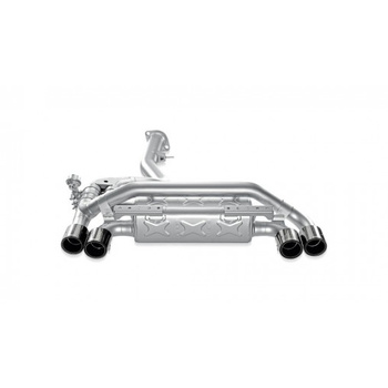 BMW 1 Series M Coupé (E82) Slip-On Line (titane) Akrapovic