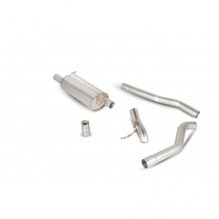 Cat/DPF-Back Volkswagen T6 Transporter & Caravelle BiTDI SWB/LWB 2WD gedämpft (Abgasanlage hinter Kat/DPF)