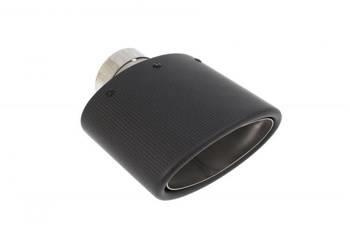 Exhaust tip 82×152 mm, inlet 60 mm – carbon