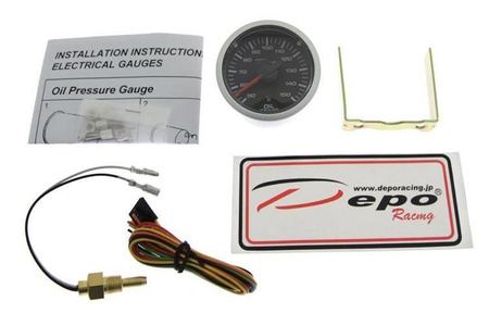 Anzeige 52mm Öltemperatur Depo CSM