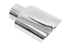 Exhaust tip 120×75 mm, inlet 63 mm – polished