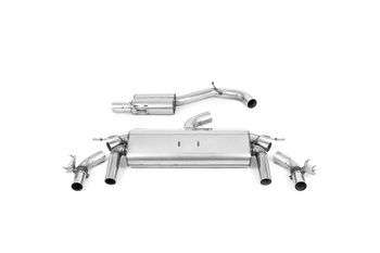 Cat-back Volkswagen T-Roc R 2.0TSI 300ps ( MQB EVO Models with OPF/GPF ) 2022 - 2025 Milltek Sport