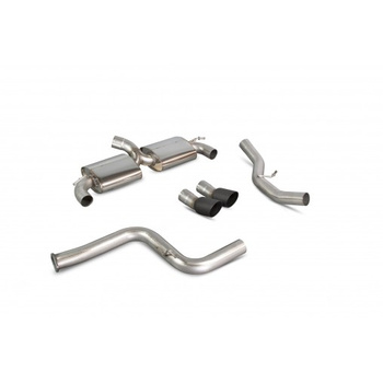 CatBack Ford Focus RS MK2 nicht gedämpft (Abgasanlage ab Kat)