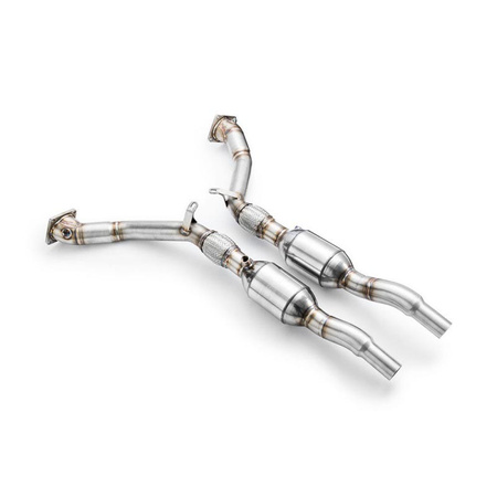 Downpipe Audi A6 S6 Allroad C5 2.7 T with catalytic converter EURO 4 100 CPSI