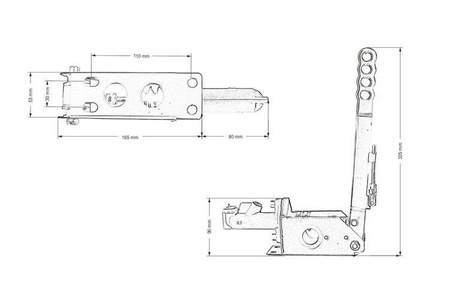 Freno a mano idraulico B05