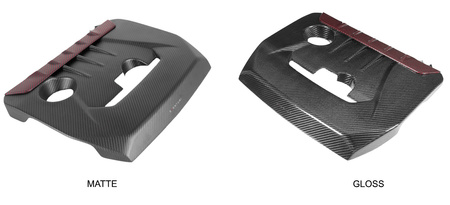 Cubierta de motor Toyota GR Yaris / Corolla Carbono Mate Eventuri  