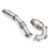 Downpipe Hyundai i20N with EURO 6 catalytic converter and silencer