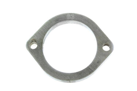 Exhaust Connector Flange 63mm 2 Bolts