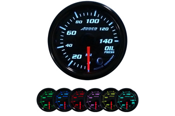 ADDCO 52 mm Oil Pressure Gauge – Engine Lubrication Monitor