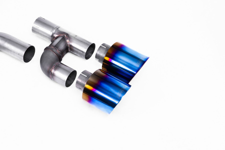 CatBack Volkswagen Golf MK8 GTi ( Golf R Style Quad Outlet Systems - 245 PS Nicht GPF / Nordamerikanische Modelle Nur ) 2021 - 2025 Milltek Sport