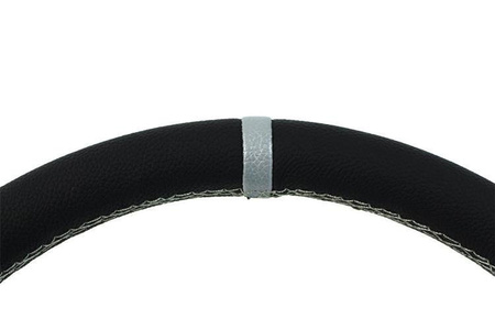 SLIDE Lenkrad 350 mm Leder schwarz - 80 mm Offset