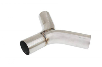 Exhaust Y-Pipe 120° 63/70mm 304SS