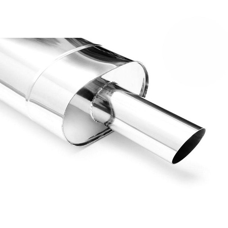 Silenziatore ellittico universale E207 76C 50 con incisione