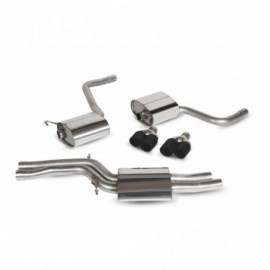 Medio sistema Audi S4 3.0 TFSI V6 Quattro & Avant B8/B8.5 resonado (escape parcial)