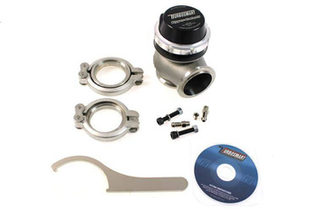 Wastegate Turbosmart 45mm 1,0 Bar Hyper-Gate Negro externo V-Band