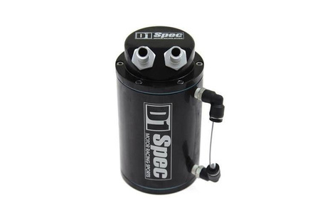 Oil Catch Tank 15mm Black D1Spec