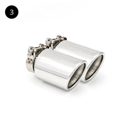 Catback MINI Cooper S F56 LCI JCW B48D terminale 2