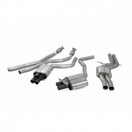 CatBack Audi RS7 C7 risonato (impianto di scarico da catalizzatore)