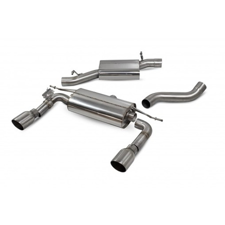 CatBack Audi TT MK3 2.0 TFSI Quattro (sans GPF) Résonné avec valves électroniques