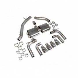 CatBack Audi S3 2.0T 8V Saloon PFL Non résonné avec valves électroniques