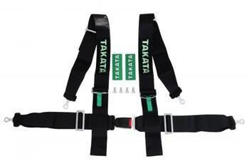Racing harness 4-point 3" black – Takata Replica