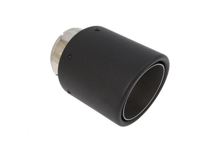 Exhaust tip 114 mm, inlet 76 mm – carbon
