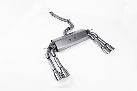 Cat-back Audi S3 2.0 TFSI Quattro Saloon & Cabrio 8V/8V.2 ( Non-GPF Equipped Models Only ) 2013 - 2018 ( Louder ) Milltek Sport