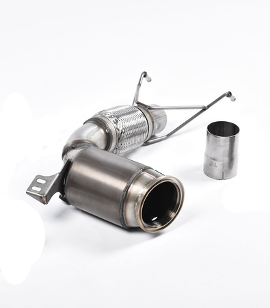 Large Bore Downpipe and Hi-Flow Sports Cat New Mini Mk3 ( F56 ) Mini Cooper S 2.0 Turbo ( Rest of World ) 2014 - 2025 Milltek Sport