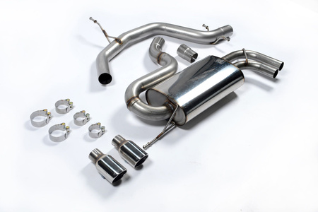 Cat-back Audi A3 2.0T FSI 2WD 3 door 2003 - 2012 ( Louder ) Milltek Sport