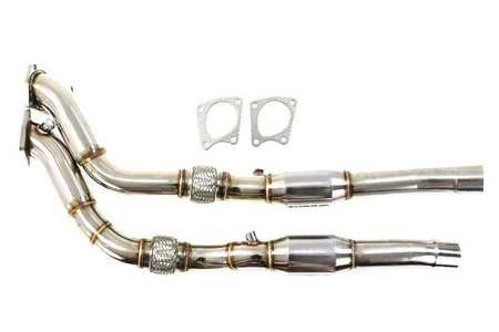 Downpipe Audi S4 RS6 C5 4.2L V8 avec Catalyseur