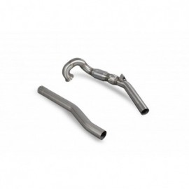 Downpipe Volkswagen Golf Estate R MK7 (Pre-Restyling) con catalizador deportivo de alto flujo (tubo de bajada)