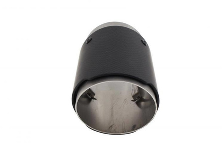 Sortie d’échappement 80 mm, entrée 67 mm – carbone  