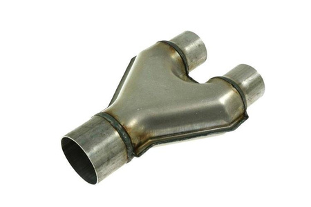 Y-Pipe conector de escape 3-3"