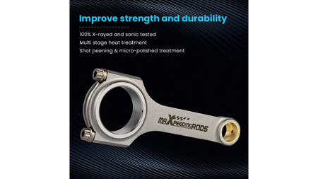 Bielle Forgiate Ford Focus Duratec 2.0L Mazda B2000 MZR MaXpeedingRods