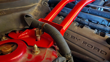 Strut Bar Ford Mustang VI Black