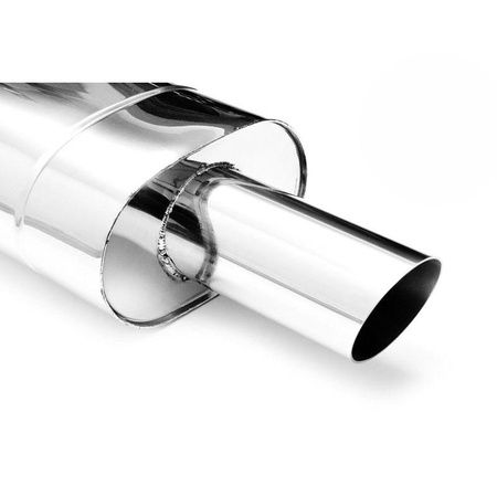 Universeller elliptischer Schalldämpfer E209 90C 50 mit Prägung