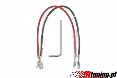 PRO Sportlenkrad 350 mm schwarzes Leder – 0 mm Versatz  