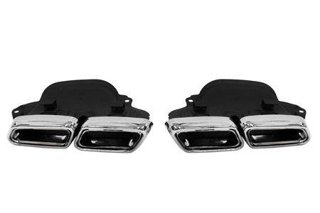 Exhaust tip 285×80 mm, inlet 160×100 mm – Mercedes W212