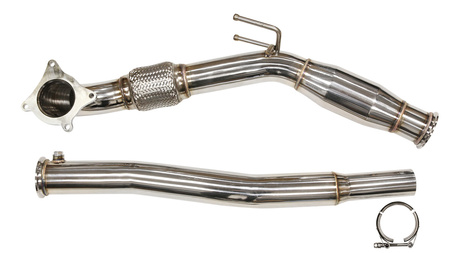 Downpipe Audi A3 8P TT 8J Seat Leon I Skoda Octavia Superb VW Golf V 2.0 TFSI FWD con catalizador