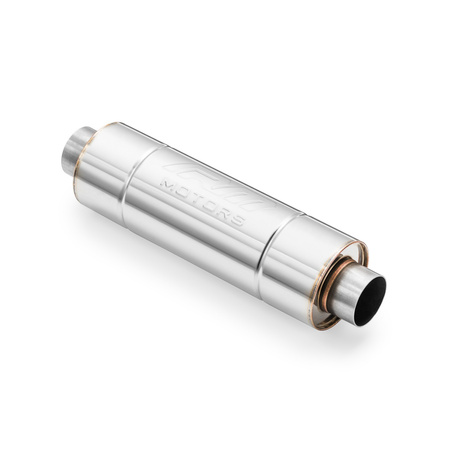 Silenciador trasero para BMW E30 318i 1.8 – acero inoxidable, para soldar