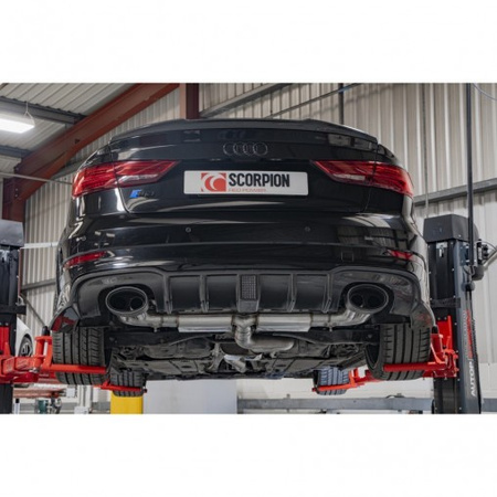 CatBack Audi S3 2.0T 8V Sedán Restyling sin GPF resonado con válvulas electrónicas (sistema de escape)