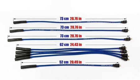 Ignition Leads Land Rover Discovery Range Rover 3.9 4.0 4.6 V8 Blue