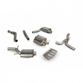 CatBack Audi A5 B8 2.0 TFSI resonado (sistema de escape)