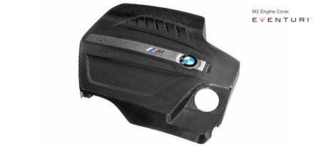 Engine cover BMW F87 M2 Black Carbon Eventuri  