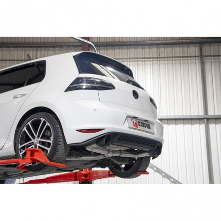 Sistema Volkswagen Golf MK7 GTD no resonado estilo GTI (sistema de escape)