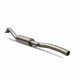 Rear Silencer Upgrade Ford Fiesta Mk7 1.0T EcoBoost (ST-Heckschürze) zu CatBack gedämpft (Endschalldämpfer-Upgrade)